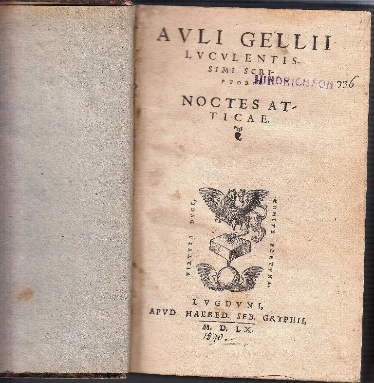 Aulus Gellius